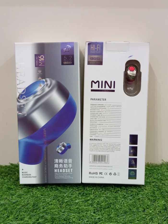 M16 wireless Bluetooth earbuds - Image 2