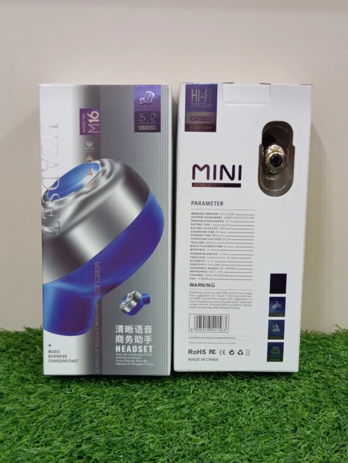 M16 wireless Bluetooth earbuds - Image 3